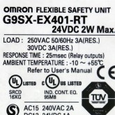 [중고] G9SX-EX401-RT OMRON 피엘씨