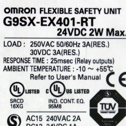 [중고] G9SX-EX401-RT OMRON 피엘씨
