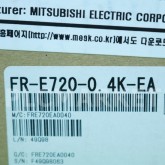 [신품] FR-E720-0.4K-EA 미쯔비시 반마력 인버터