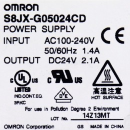 [중고] S8JX-G05024CD OMRON 파워 서플라이