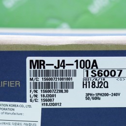 [신품] MR-J4-100A 미쯔비씨 서보드라이버