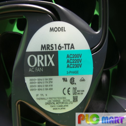 [신품] MRS16-TTA ORIX AC FAN