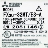 [중고] FX3U-32MT/ES-A 미쯔비씨 FX 피엘씨