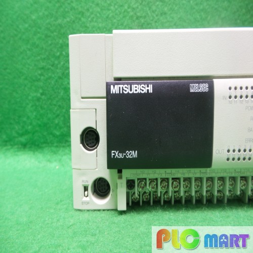 [중고] FX3U-32MT/ES-A 커버 없음 미쯔비씨 FX 피엘씨