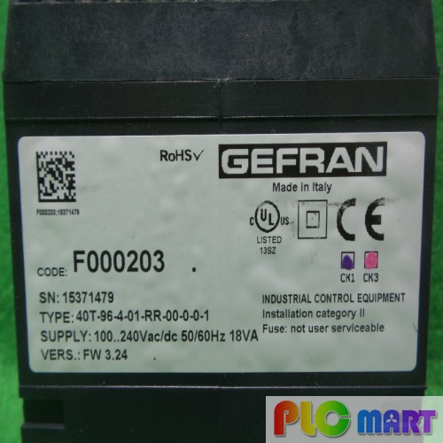 [중고] 40T-96-4-01-RR-00-0-0-1 GEFRAN 피엘씨