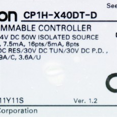 [중고] CP1H-X40DT-D 옴론 피엘씨