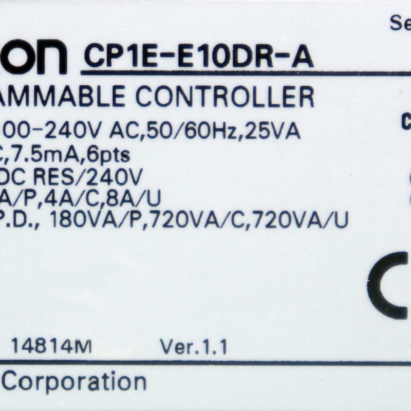 [중고] CP1E-E10DR-A 옴론 피엘씨
