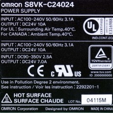 [중고] S8VK-C24024 옴론 파워서플라이