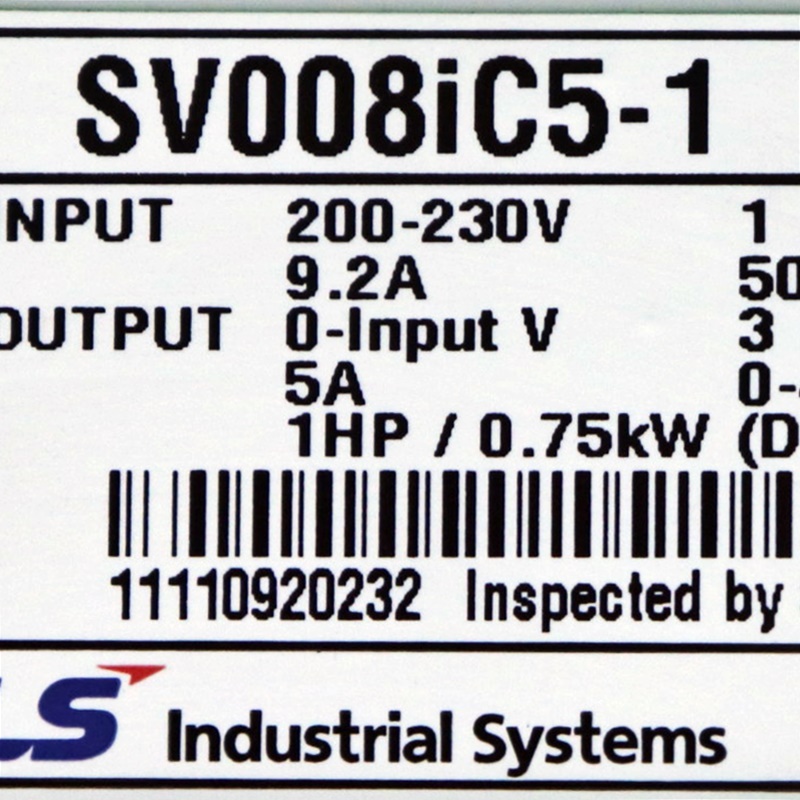[중고] SV008IC5-1 LG 엘에스 인버터