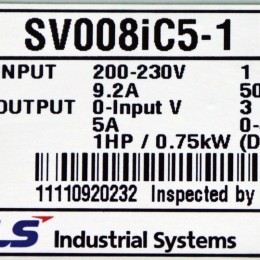 [중고] SV008IC5-1 LG 엘에스 인버터