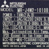 [중고] MR-J4W2-1010B 미쯔비시 다축 1KW 서보드라이브
