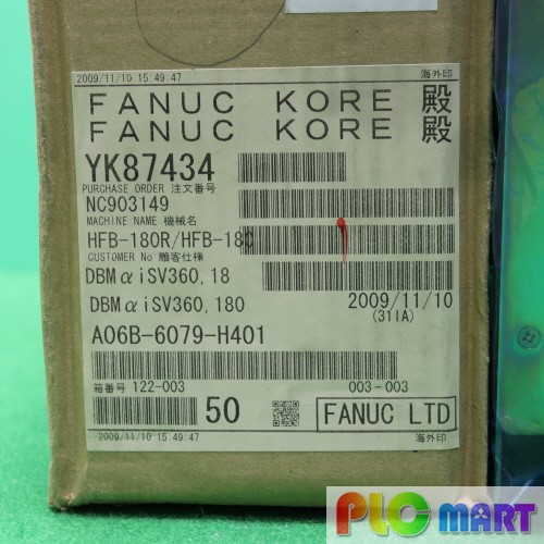 [신품] A06B-6079-H401 화낙 피엘씨