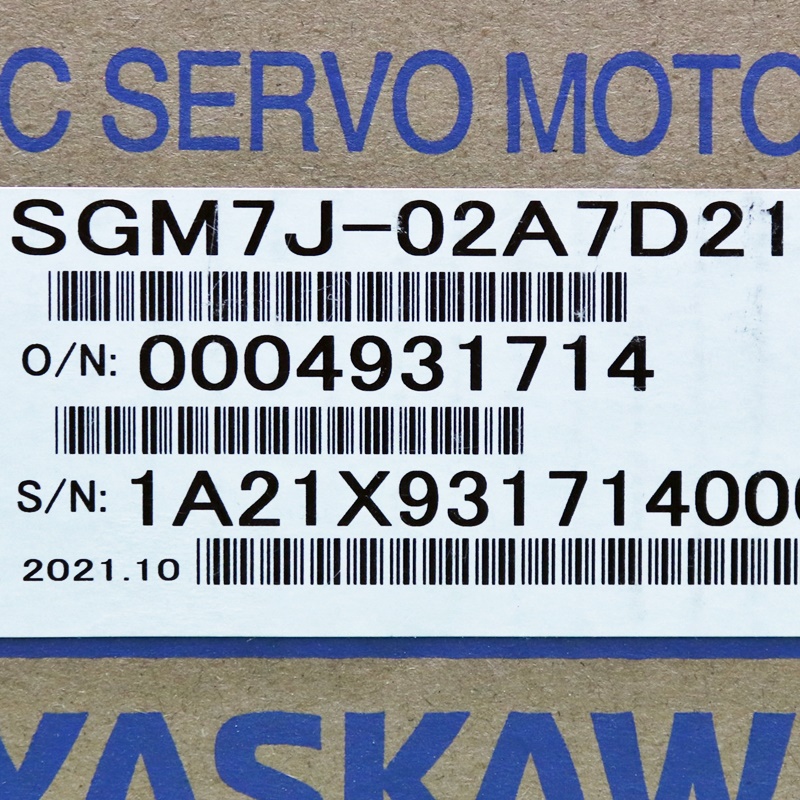 [신품] SGM7J-02A7D21 YASKAWA 서보모터