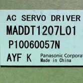 [신품] MADDT1207L01 PANASONIC 서보드라이버