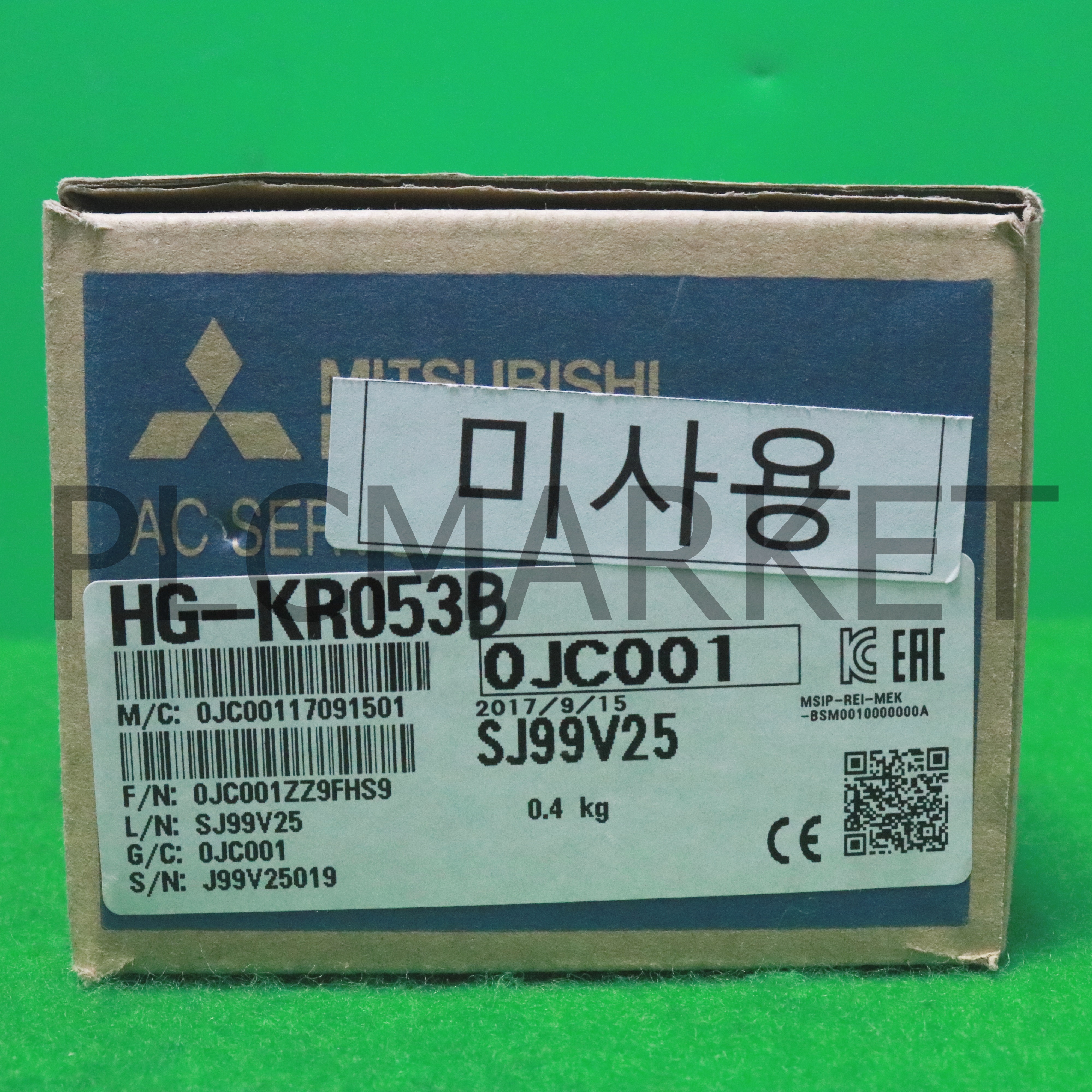 [미사용] HG-KR053B MITSUBISHI 서보모터