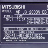 [중고] MR-J3-200BN-EB 미쯔비씨 서보드라이브 (커넥터 없음)