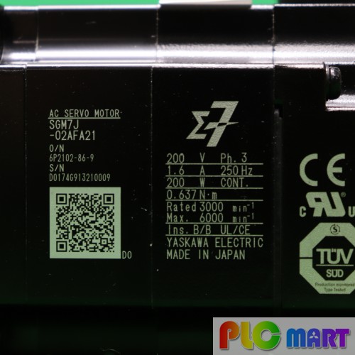 [미사용] SGM7J-02AFA21 야스카와 서보모터