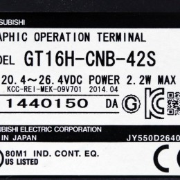 [중고] GT16H-CNB-42S 미쯔비씨 핸드터치 아답터