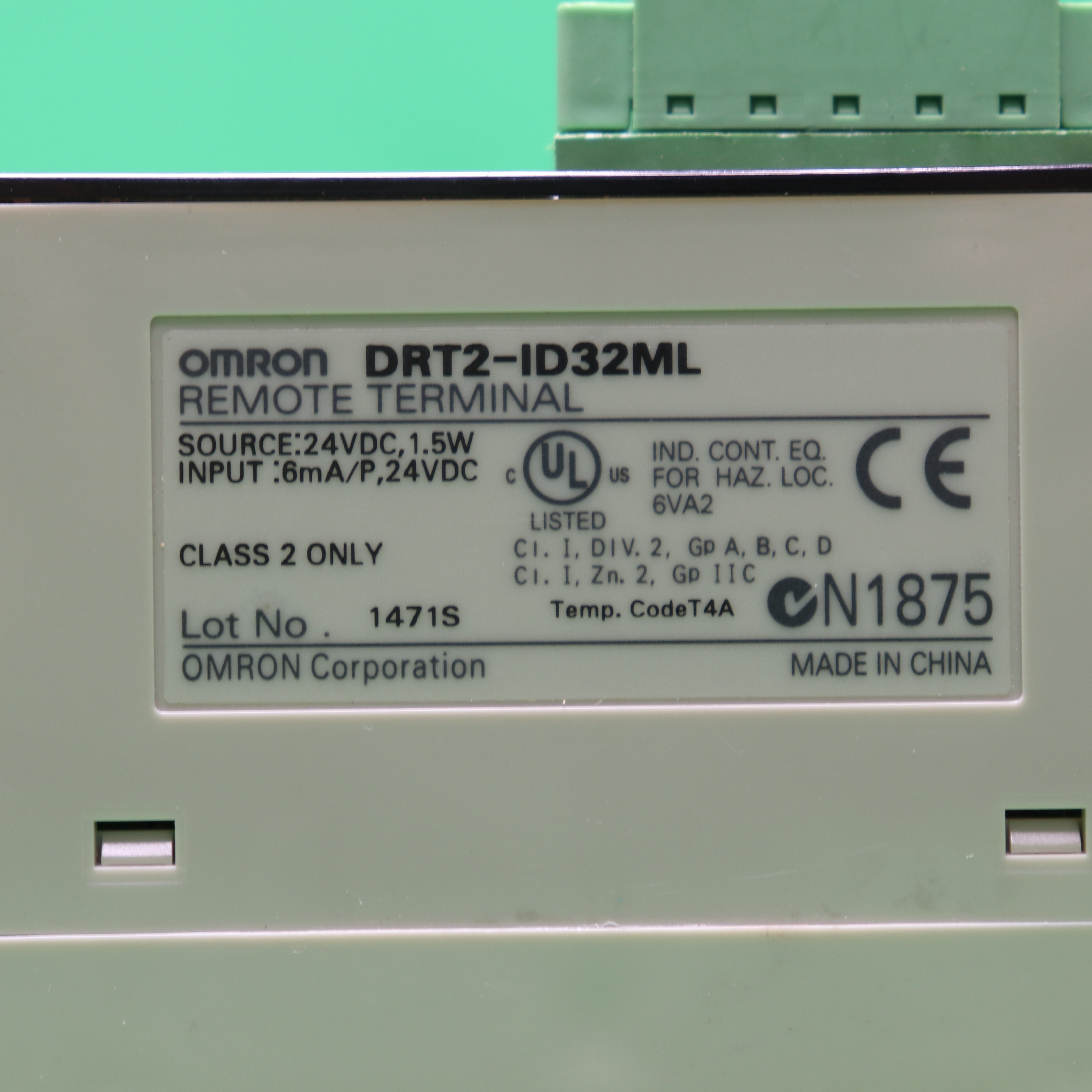 [중고] DRT2-ID32ML OMRON PLC