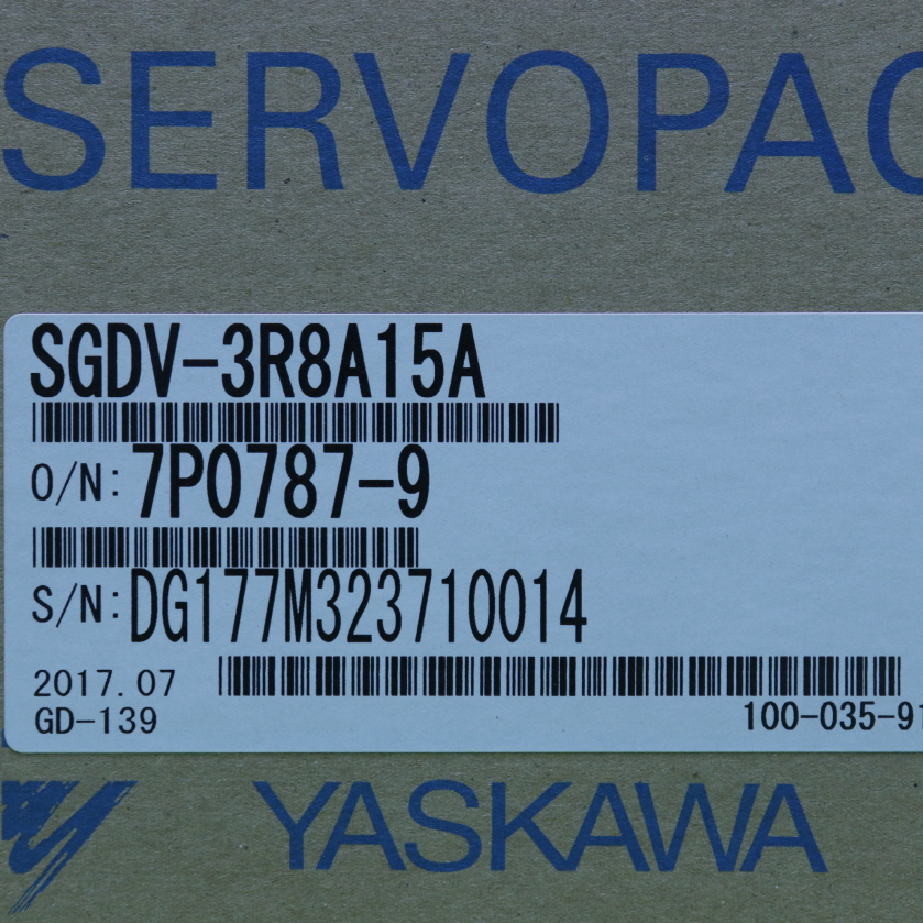 [신품] SGDV-3R8A15A  야스카와 서보 팩