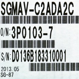 [신품] SGMAV-C2ADA2C 야스까와 서보모터
