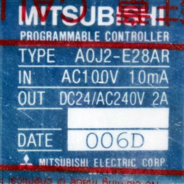 [미사용] A0J2-E28AR MITSUBISHI PLC