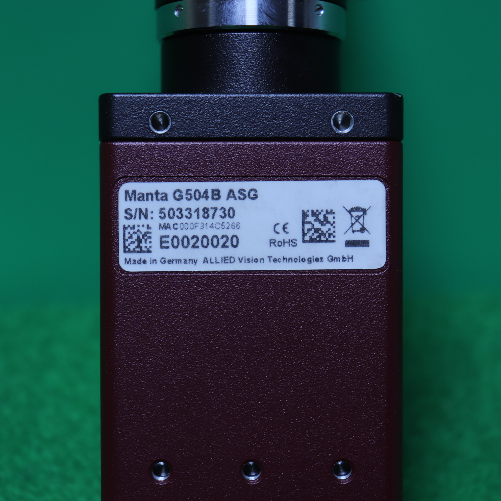 [중고] G504B ASG MANTA 비전카메라