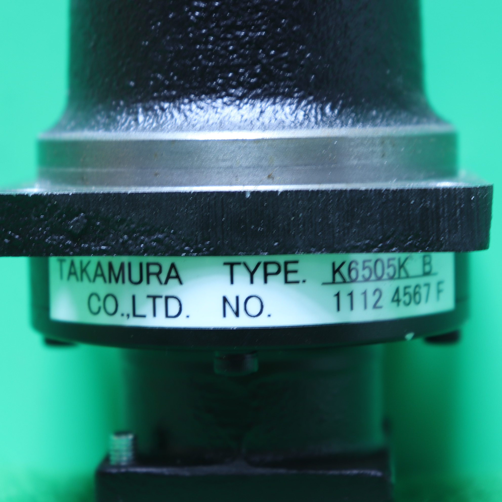 [중고] K6505K B 타카무라 5:1 감속기 적용모터 100W