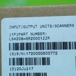 [신품] LS4208-SR20001ZZR ZEBRA Barcode Scanner