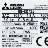 [중고] HG-KR73J 미쯔비씨 750W 서보모터