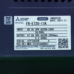 [중고] FR-E720-11K 인버터 220V 11KW