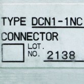[신품] DCN1-1NC 옴론 CONNECTOR