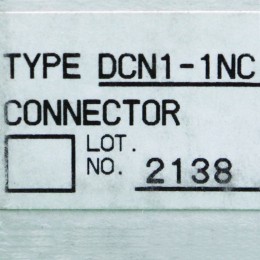 [신품] DCN1-1NC 옴론 CONNECTOR