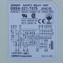 중고] G9SA-321-T075 옴론 세이프티 릴레이 유닛 > SAFETY | ::: PLC