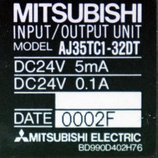 [중고] AJ35TC1-32DT 미쯔비시 Mitsubishi INPUT/OUTPUT UNIT