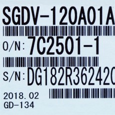 [신품] SGDV-120A01A 야스카와 서보드라이버