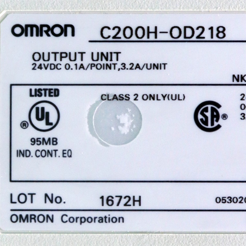 [중고] C200H-OD218 옴론 OUTPUT UNIT