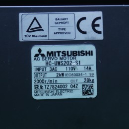 [중고] HC-UWS202-S1 미쯔비씨 AC 서보 모터