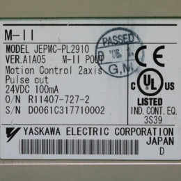 [중고] JEPMC-PL2910 야스카와 MOTION CONTROL