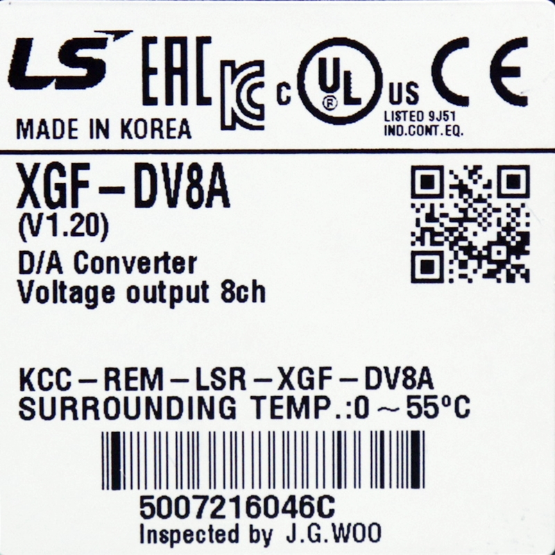 [중고] XGF-DV8A 엘에스 D/A CONVERTER