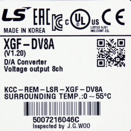 [중고] XGF-DV8A 엘에스 D/A CONVERTER