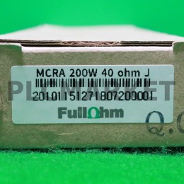[신품] MCRA 200W 40ΩJ FullΩhm 회생저항기