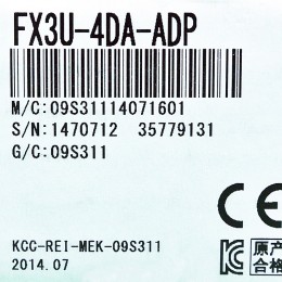 [신품] FX3U-4DA-ADP 미쯔비시 피엘씨