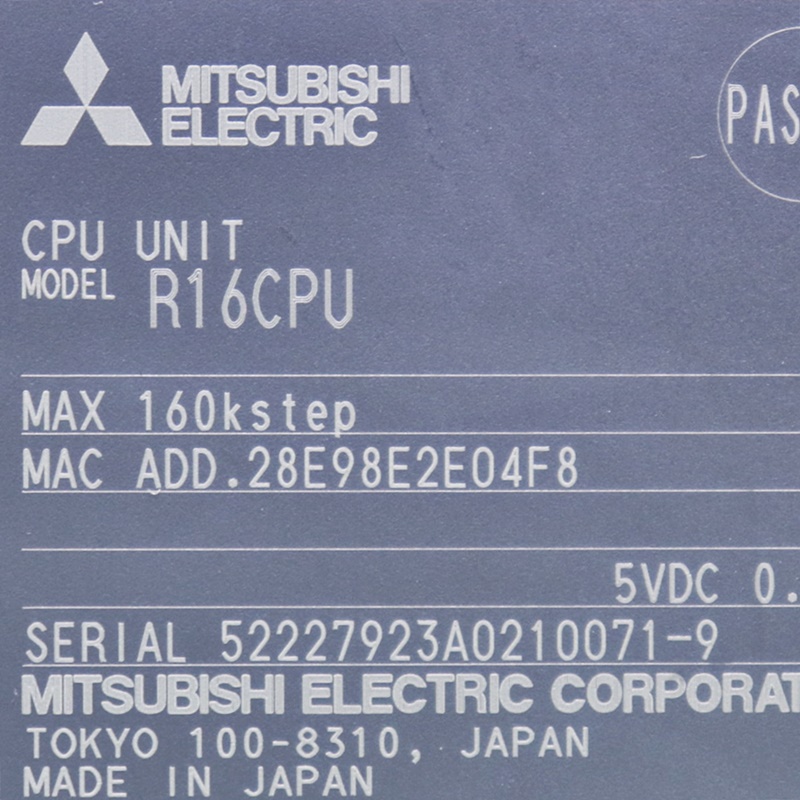 [중고] R16CPU 미쯔비시 PLC