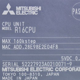[중고] R16CPU 미쯔비시 PLC