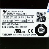 [중고] SGMJV-02ADA61 야스카와 서보모터