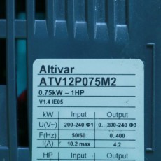 [중고] ATV12P075M2 슈나이더 가변 속도 드라이브