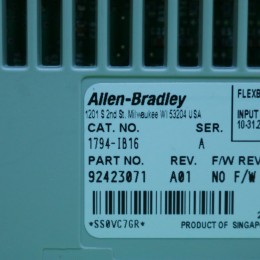 [중고] 1794-IB16 Allen-Bradley 인풋 모듈