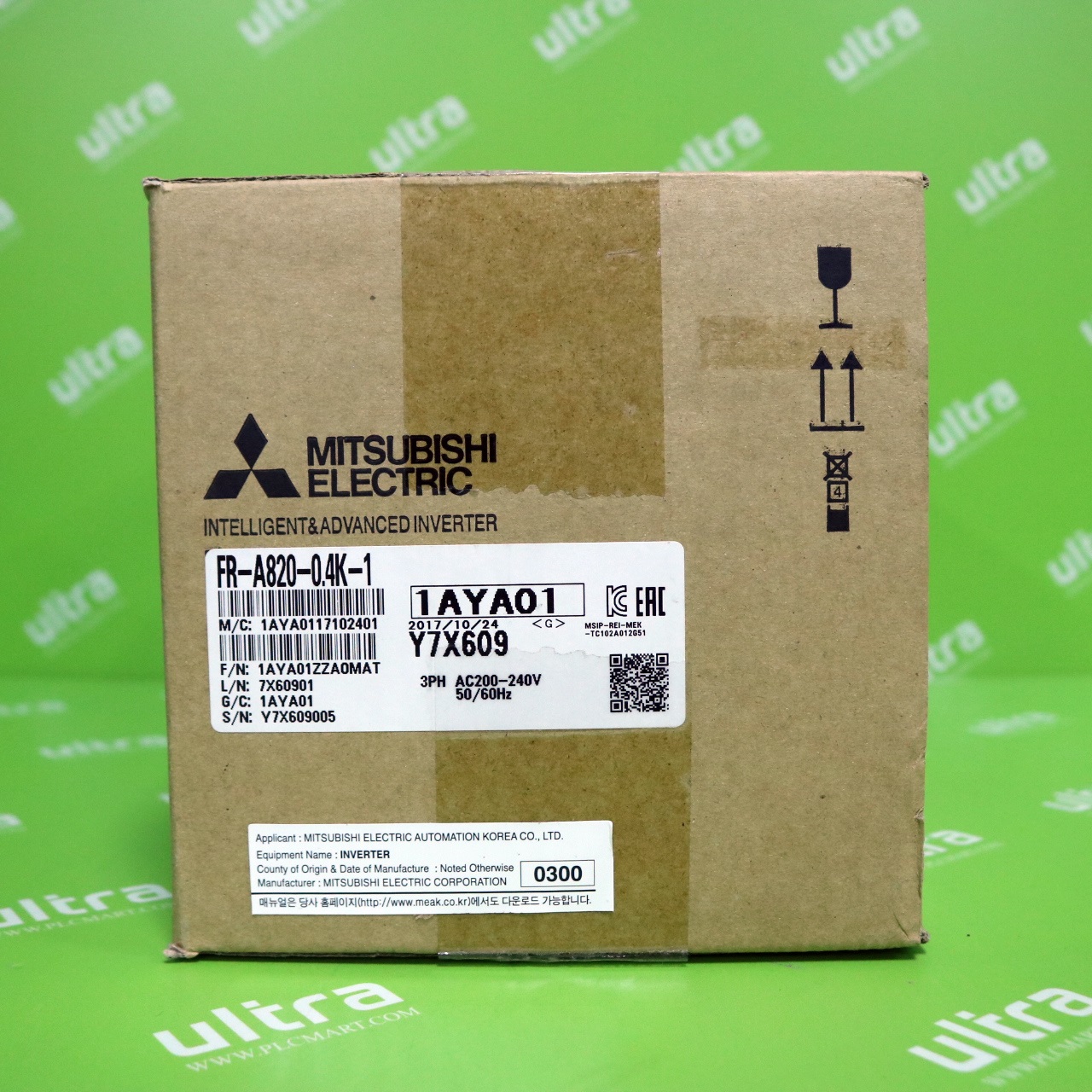 [신품] FR-A820-0.4K-1 미쯔비시 인버터