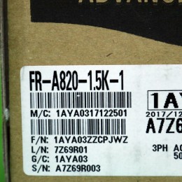 [신품] FR-A820-1.5K-1 미쯔비시 인버터